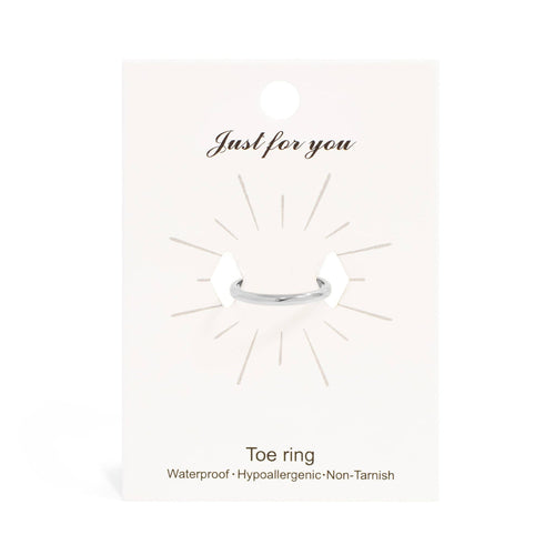 18K Gold PVD Stainless Steel Minimalist Toe Ring